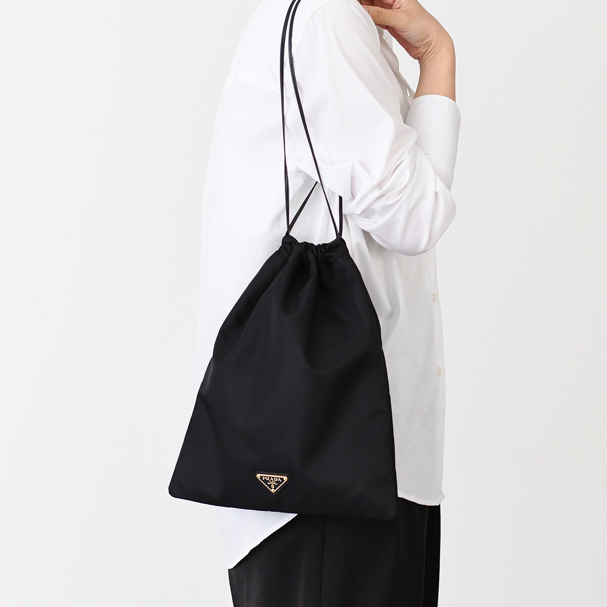 楽天市場】PRADA プラダ バッグ ハンドバッグ ポーチ リナイロン Re