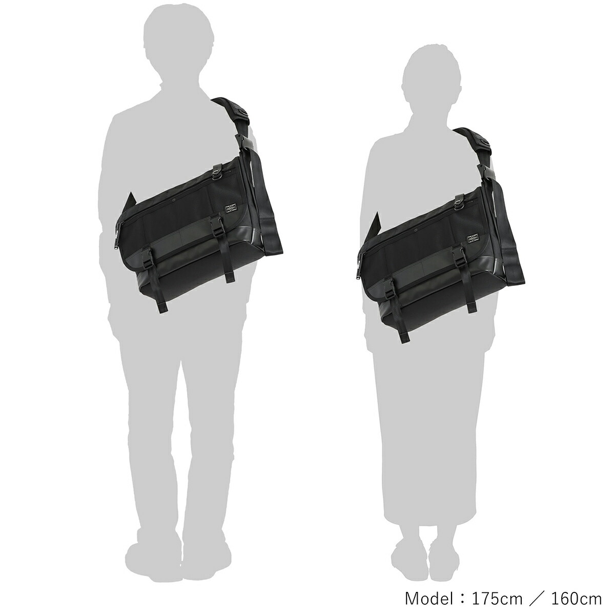 楽天市場】ポーター ヒート メッセンジャーバッグ (L) 703-07967