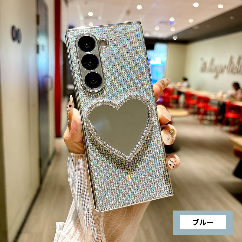 楽天市場】Galaxy Z Fold7 ケース ミラー付き 鏡 キラキラ Galaxy Z