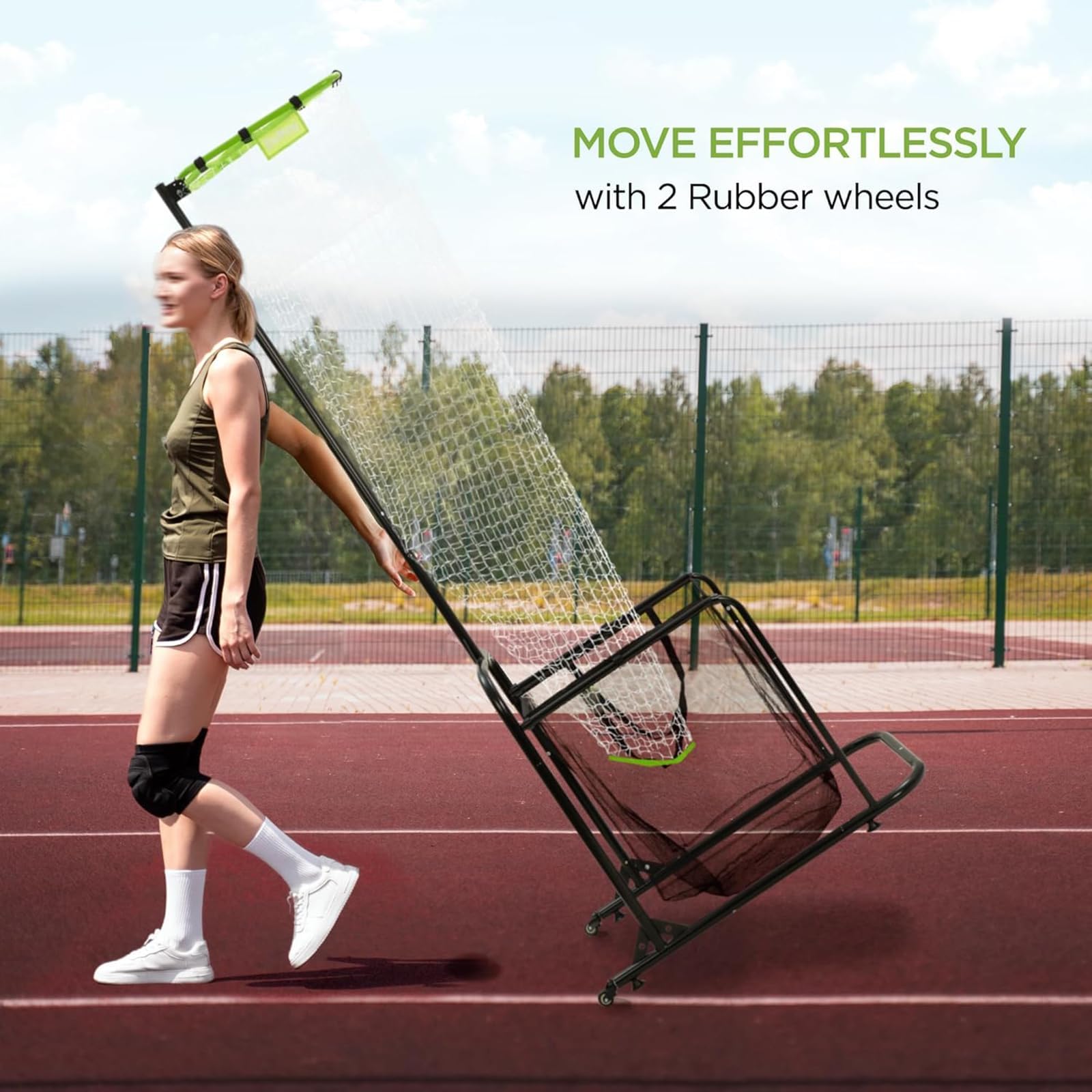 バレーボールトレーニング練習ネットステーション、バレーボール