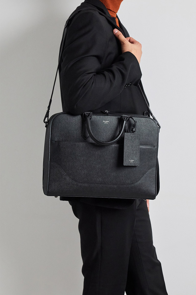 PELLE MORBIDA ビジネスバッグ ブラックCA013 CA013B-BK_MB ブリーフ