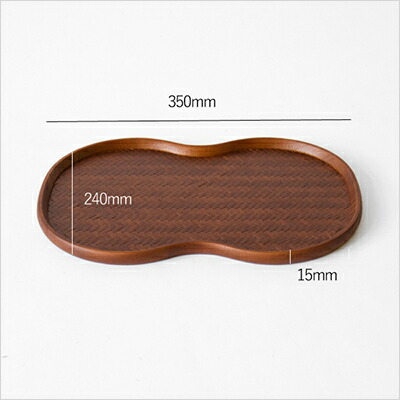 楽天市場】【1898年創業】京都・公長齋小菅 天然竹 網代トレイ まゆ盆