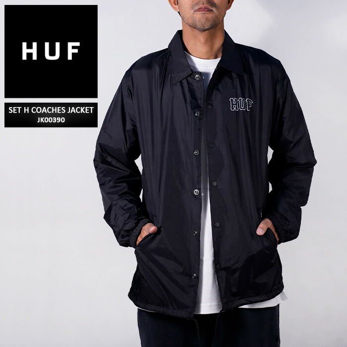 楽天市場】レビューでクーポン☆ハフ コーチジャケット HUF SET H