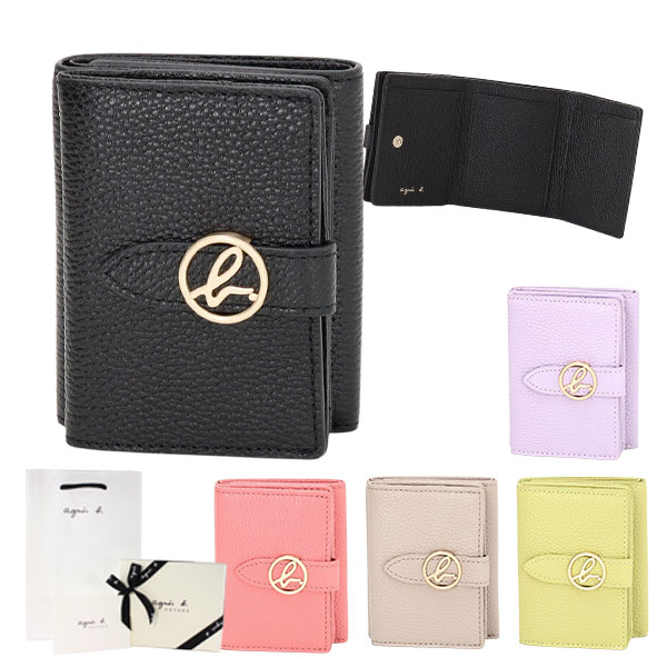 楽天市場】アニエスベー 財布 agnesb.VOYAGE 三つ折財布 レディース