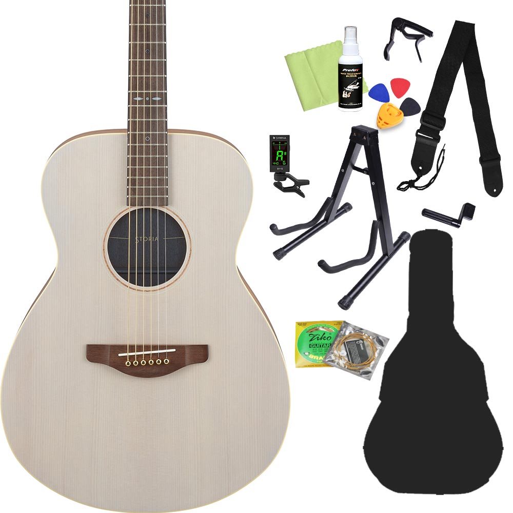 楽天市場】YAMAHA STORIA アコースティックギター初心者12点セット