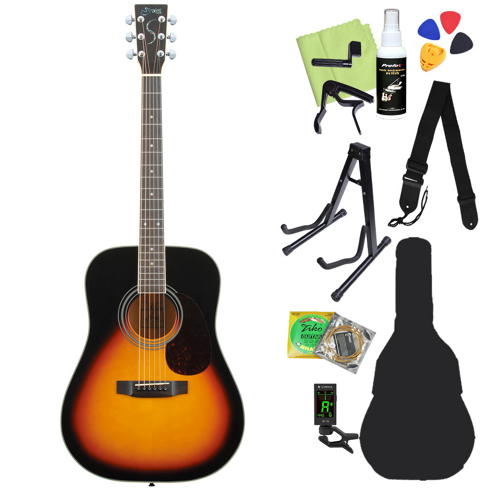 楽天市場】S.Yairi YF-3M / YD-3M アコースティックギター初心者12点