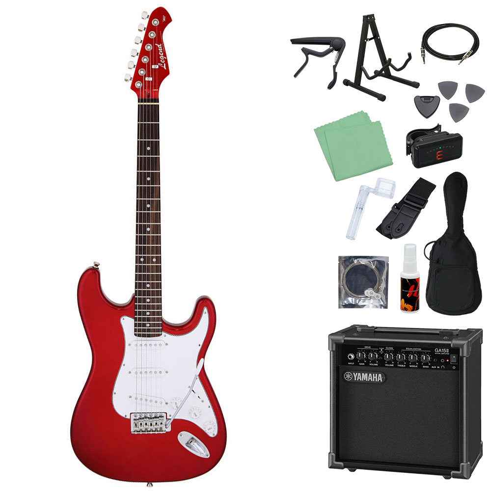 楽天市場】LEGEND LST-Z エレキギター初心者14点セット 【ヤマハアンプ