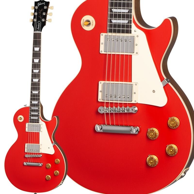 楽天市場】Gibson Les Paul Standard 50s Plain Top Cardinal Red