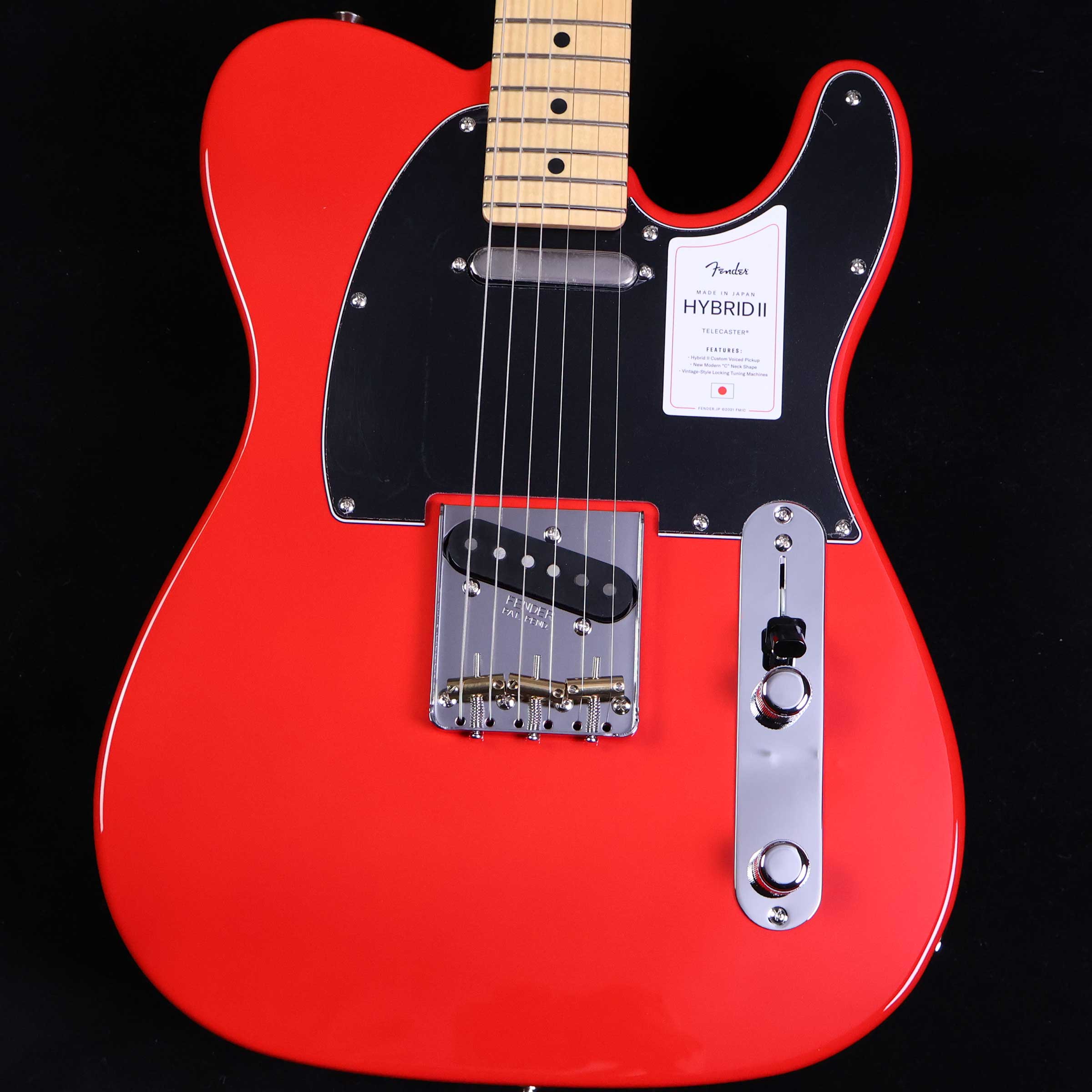 楽天市場】Fender Made in Japan Hybrid II Telecaster (Modena Red