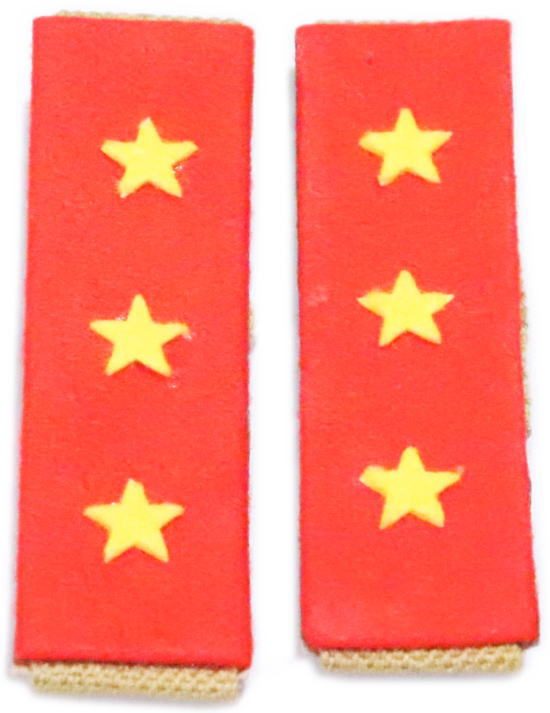 楽天市場】旧日本軍 陸軍 肩章 上等兵2 階級章【メール便発送OK