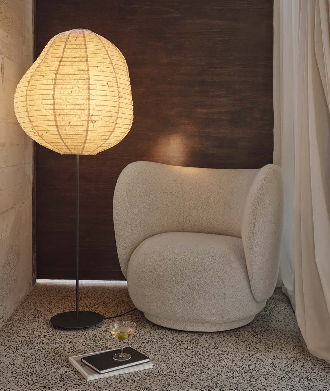 楽天市場】ferm LIVING ファームリビング Rico Lounge Chair リコ