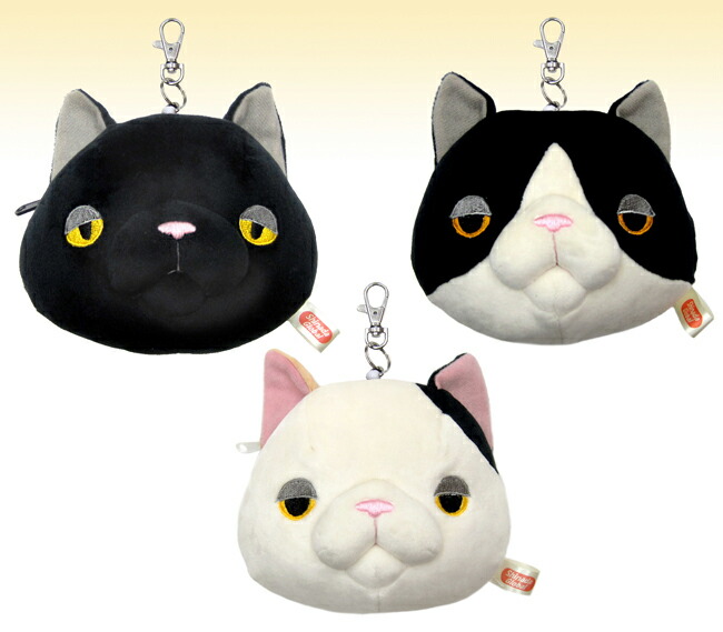 楽天市場】もちねこ パスポーチ : たのしいぬいぐるみの森