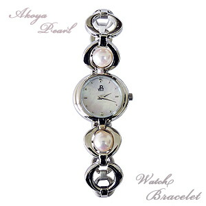 楽天市場】パール ウォッチ 腕時計 ブレスレットウォッチ レディース