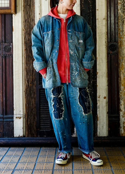 楽天市場】【SALE30%】【2025AW】【DENIM DUNGAREE】8OZﾃﾞﾆﾑ ﾘﾒｲｸ