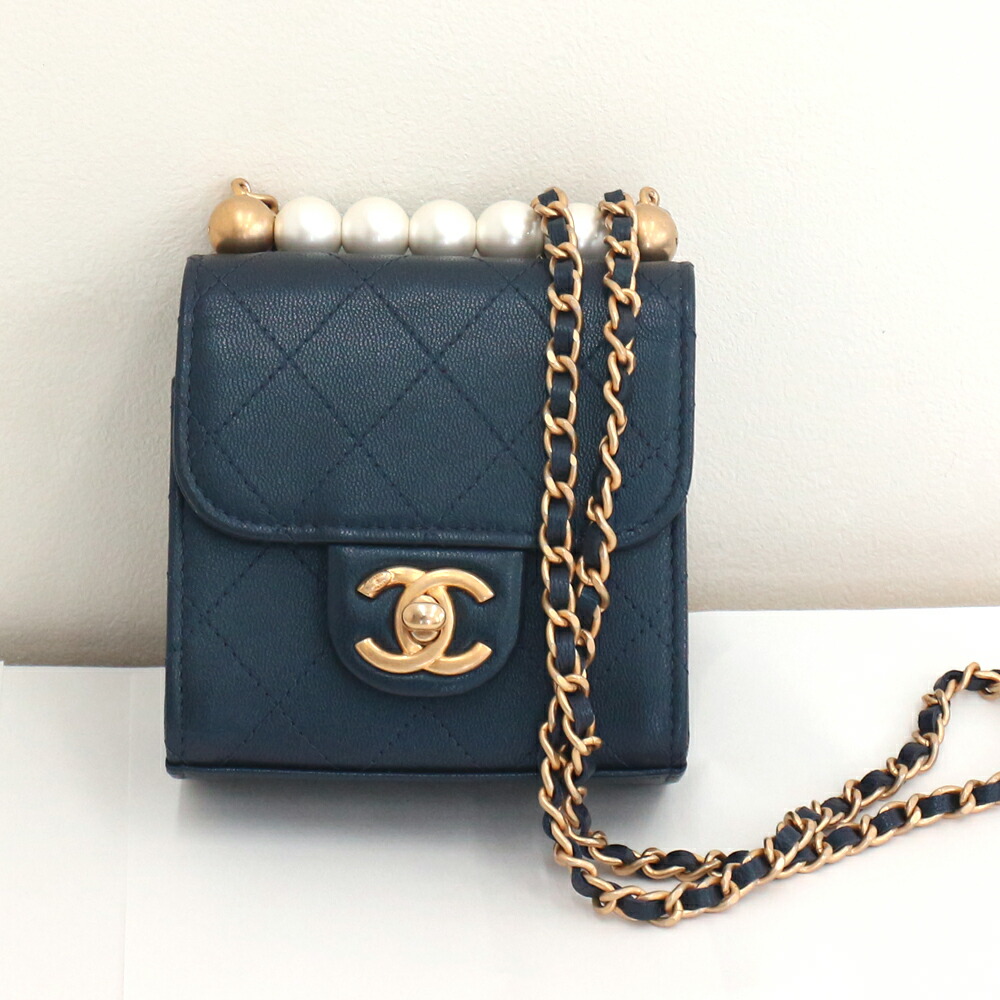 楽天市場】シャネル ミニミニマトラッセ チェーンショルダーバッグ