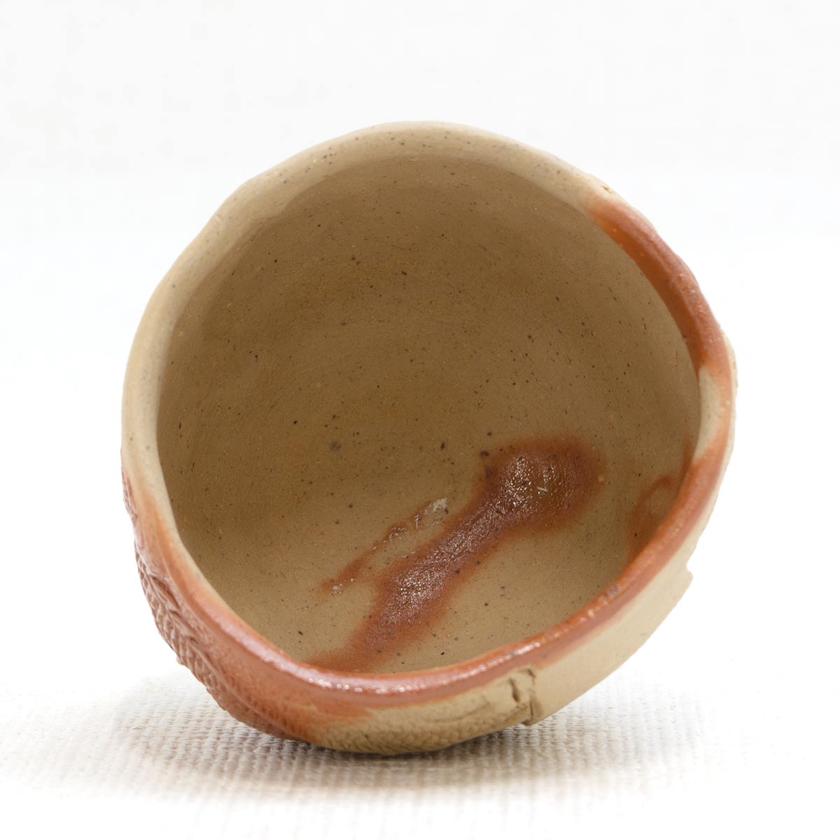 楽天市場】備前焼 ぐいのみ 小西陶藏作 備前焼緋襷 備前焼ひだすき