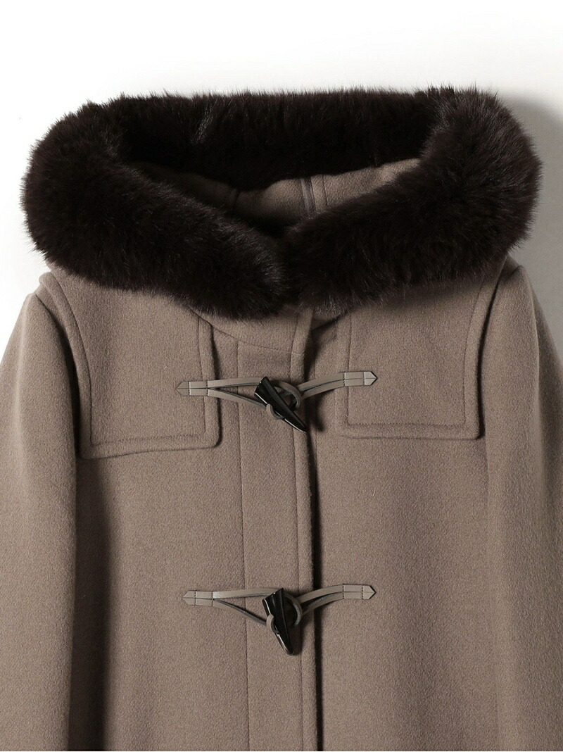 楽天市場】【SALE／30%OFF】フェイクファーダッフルコート◇ SHIPS