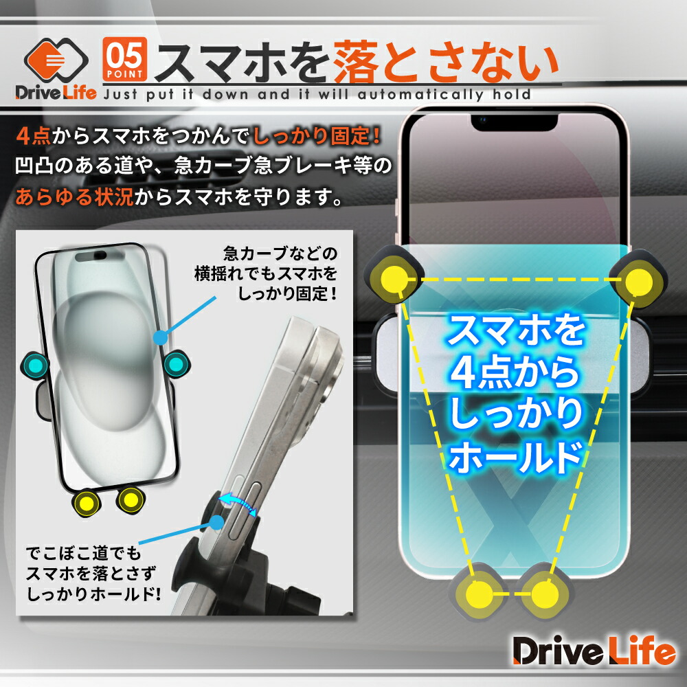 楽天市場】車載ホルダー スマホホルダー 車 スマホスタンド 携帯