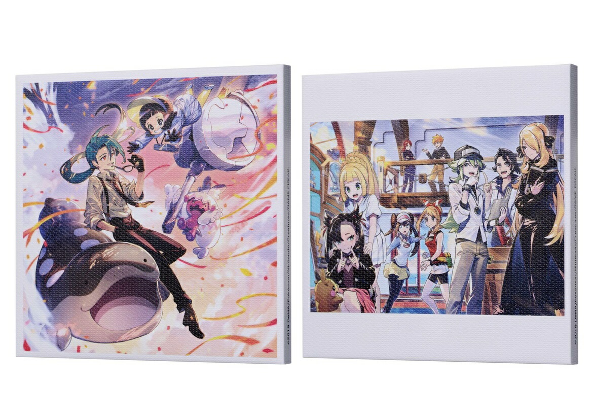 楽天市場】ポケモンマスターズ EX ポケモン＆トレーナー キャンバス風