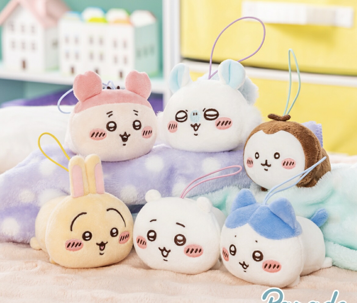 楽天市場】ちいかわ ねそべりマスコット 約8センチ 全6種ちいかわ