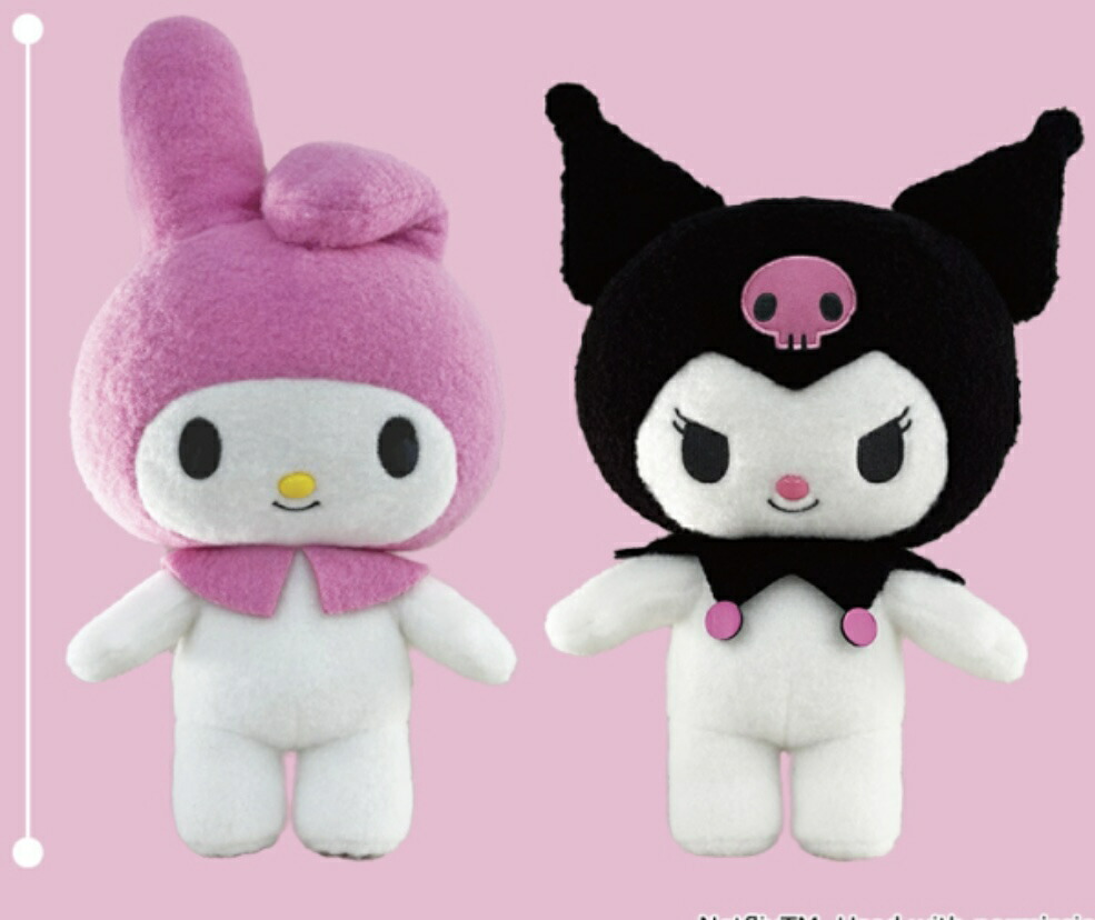 楽天市場】Netflixシリーズ「My Melody & Kuromi」 BIGぬいぐるみ マイ