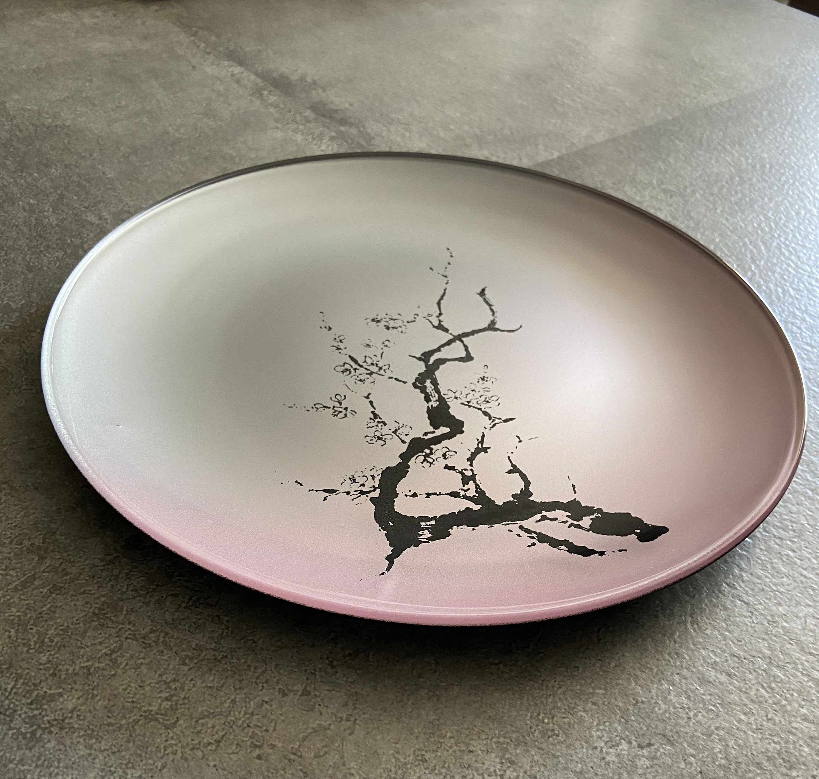 楽天市場】【ポイント20倍】 蒔絵 MAKIE グラデーション 墨桜 フラット