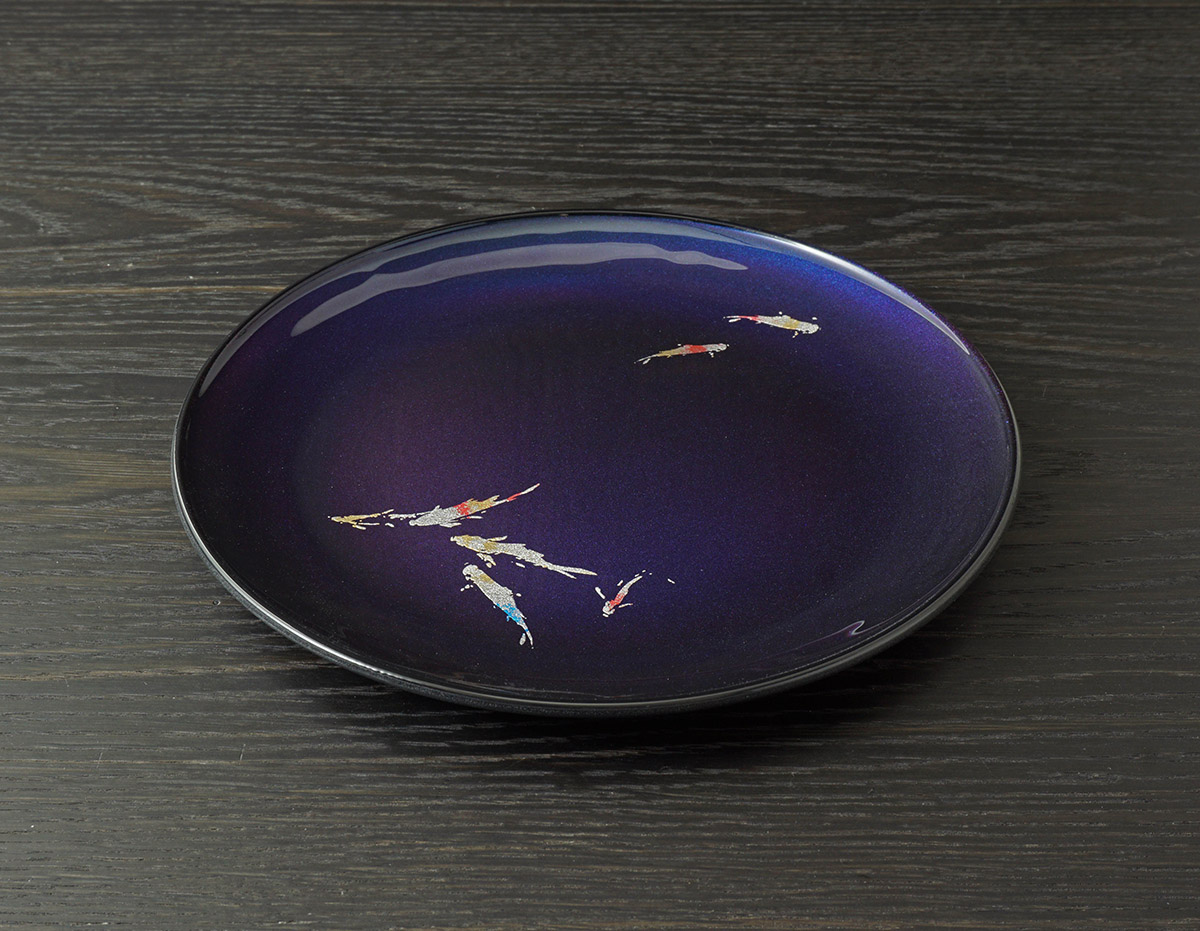 楽天市場】【ポイント20倍】 蒔絵 MAKIE マジョシアンパープル 鯉 こい