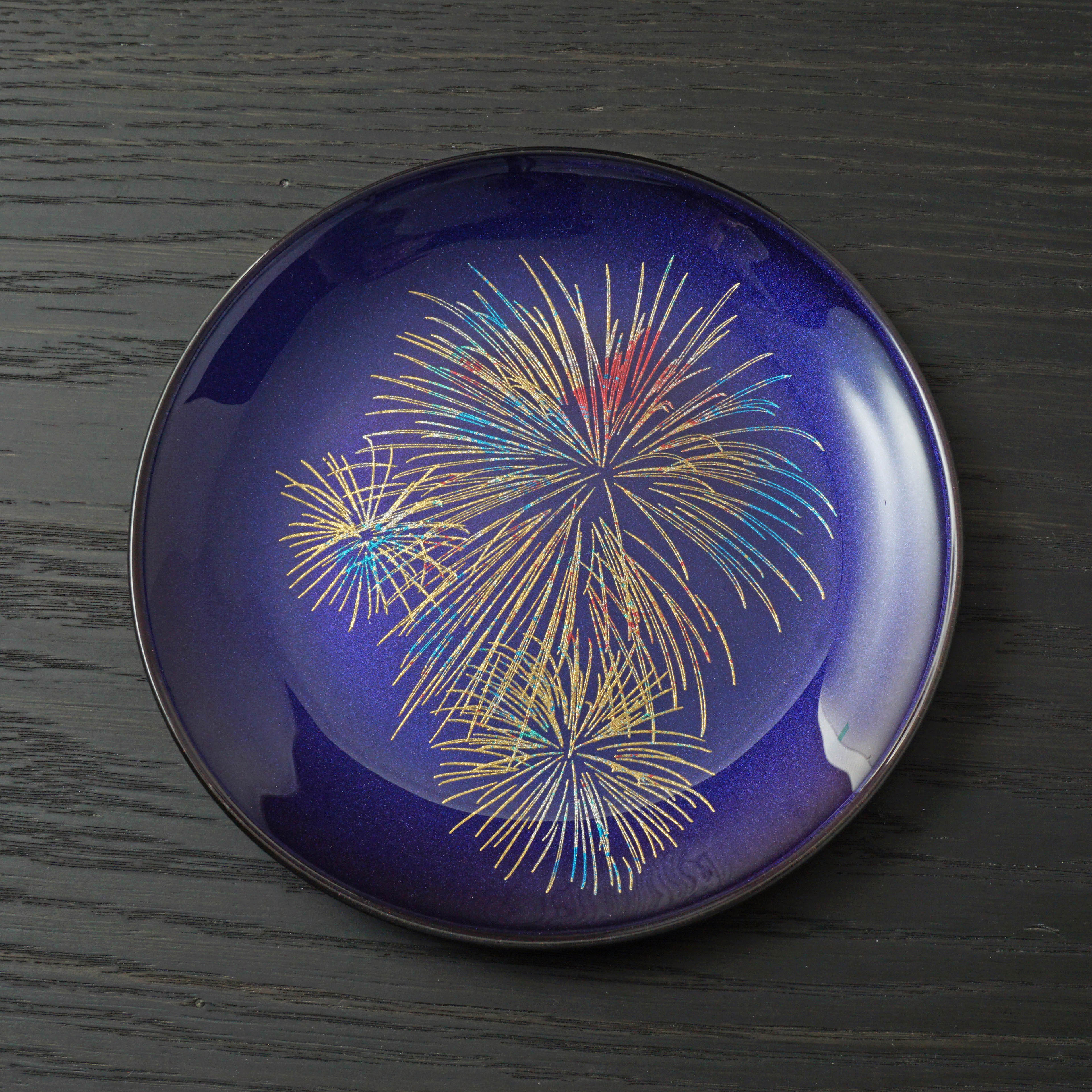 楽天市場】【ポイント20倍】 和柄蒔絵漆ガラス皿6種類 YOSHIHIKO FUJII