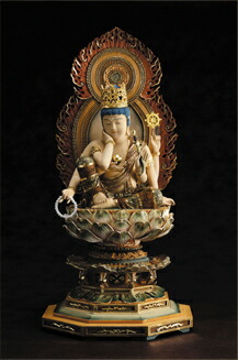 楽天市場】仏像『 如意輪観音 』 国宝 仏像 葉小鵬作 通販 販売 : 東京