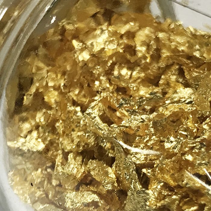 楽天市場】金箔 こまか K-2 0.4g(食用金箔/料理用金箔) 送料無料