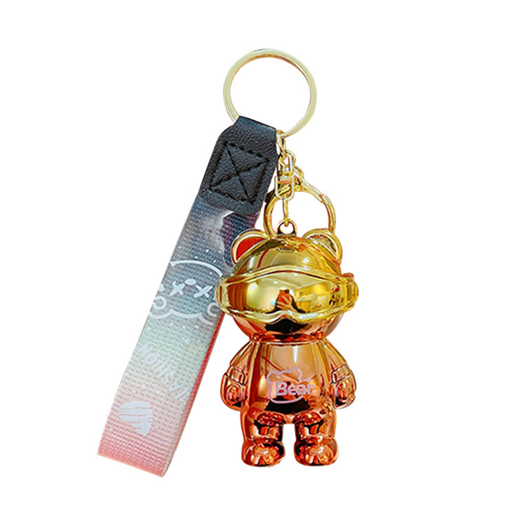 楽天市場】キーホルダー メタルベア 光るサングラス 韓国雑貨 かわいい