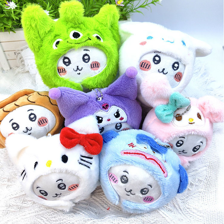 楽天市場】【送料無料】ちいかわ×サンリオコラボ ぬいぐるみ