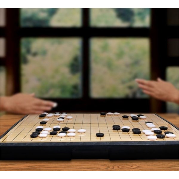 楽天市場】囲碁 囲碁盤 セット 折りたたみ式 ポータブル マグネット石