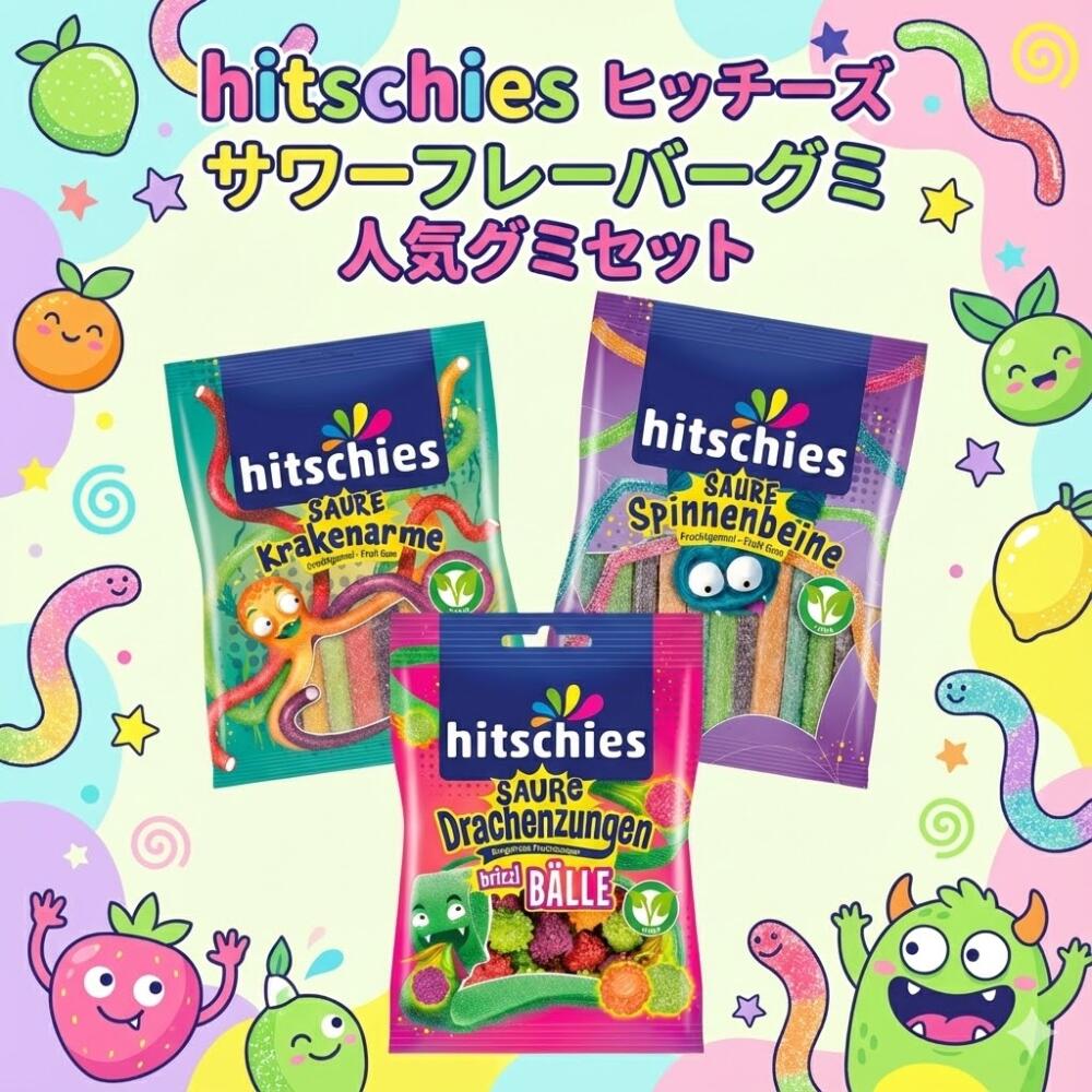 楽天市場】【食感が楽しい輸入グミ】2種類から選べる Hitschies