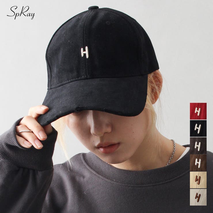 楽天市場】SpRay 【H】イニシャル刺繍キャップ 帽子 : SHOPLIST