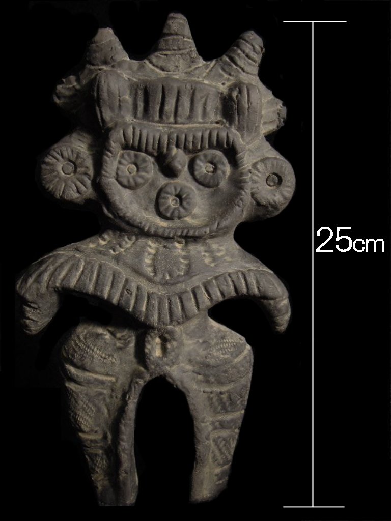 楽天市場】みみずく土偶【埼玉県鴻巣市馬室遺跡出土】【縄文時代後期