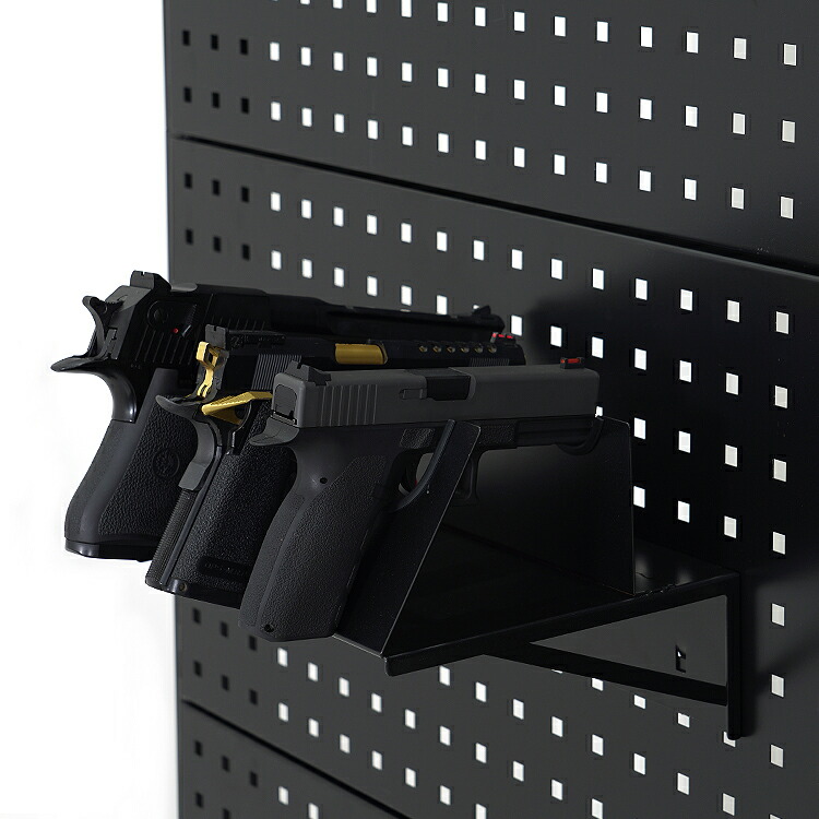 楽天市場】ZEXT ガンラック用ハンドガン3丁掛け BF90オプション