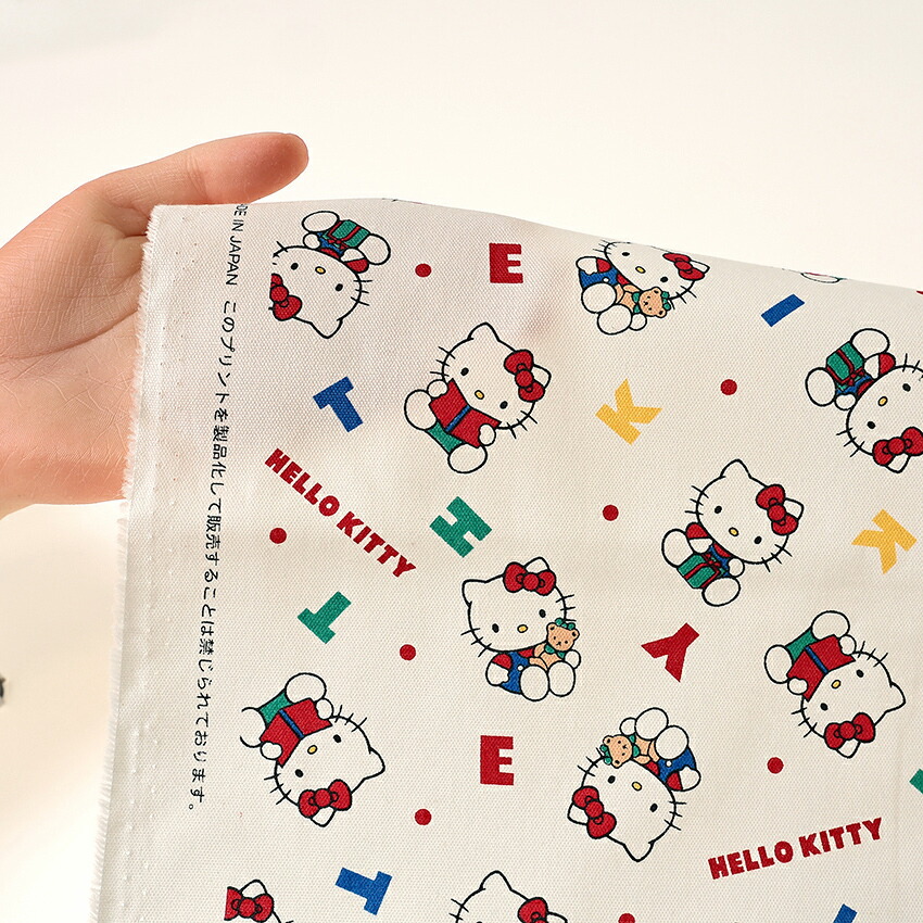 楽天市場】サンリオ ハローキティ アルファベット オックス 50cm単位