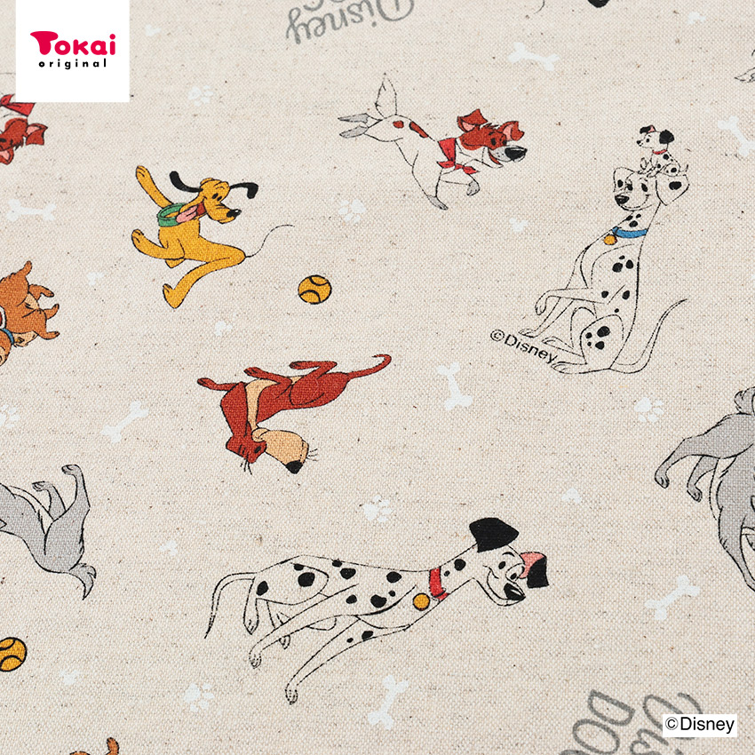 楽天市場】ディズニー ドッグズ 綿麻キャンバス 50cm単位｜切売り