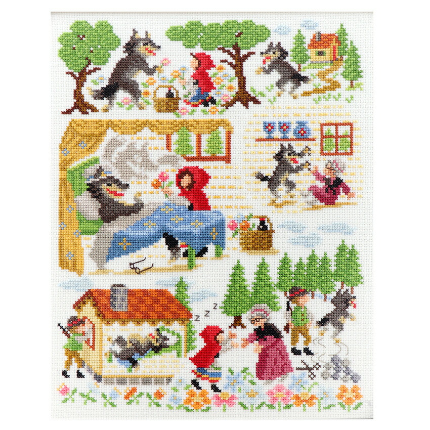 楽天市場】オリムパス クロスステッチ 刺しゅうキット Nostalgic Story