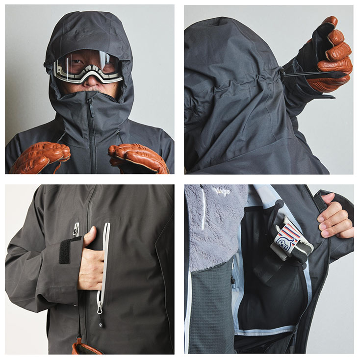 楽天市場】UNFUDGE アンファッジ 25-26 CLOUD JACKET クラウド