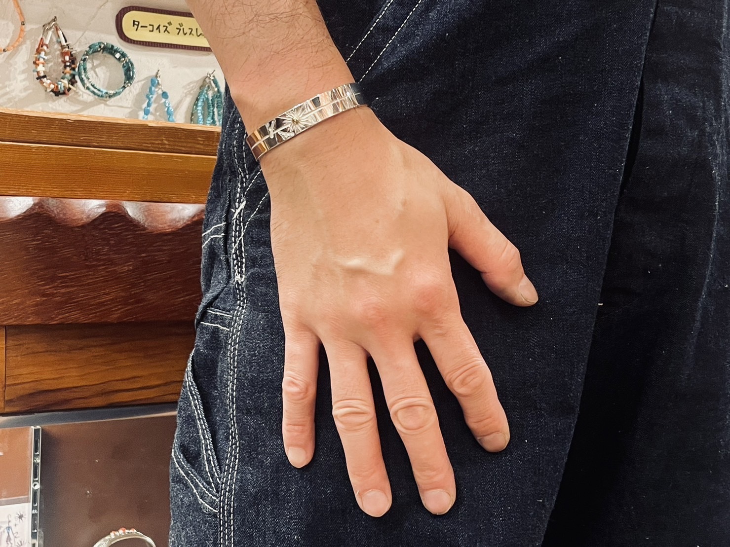 楽天市場】太陽 バングル イーグルあり 【 Men's 】 アメカジ