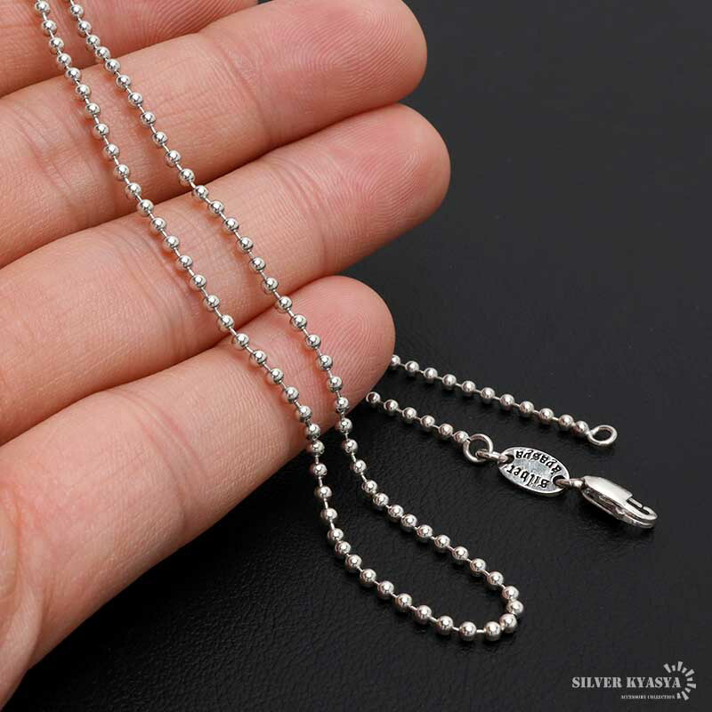 楽天市場】＼スーパーSALE 10%OFF／シルバー925 ボールチェーン