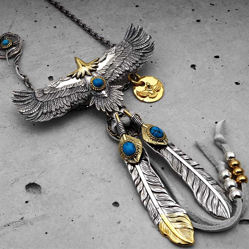 楽天市場】BFF ブランド イーグルネックレス メンズ ネックレス