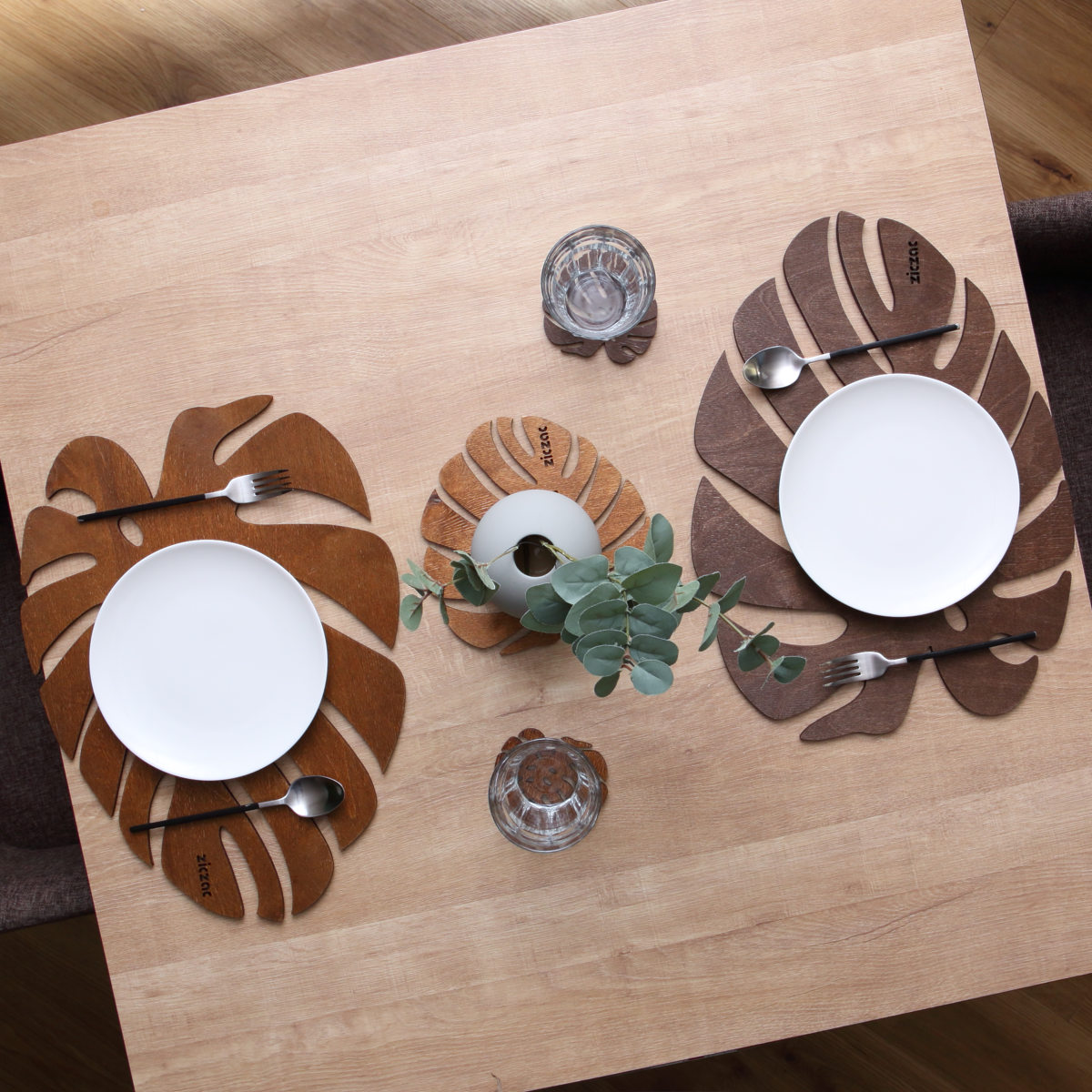 楽天市場】ランチョンマット 木製 TISECO ティセコ ZICZAC Placemat