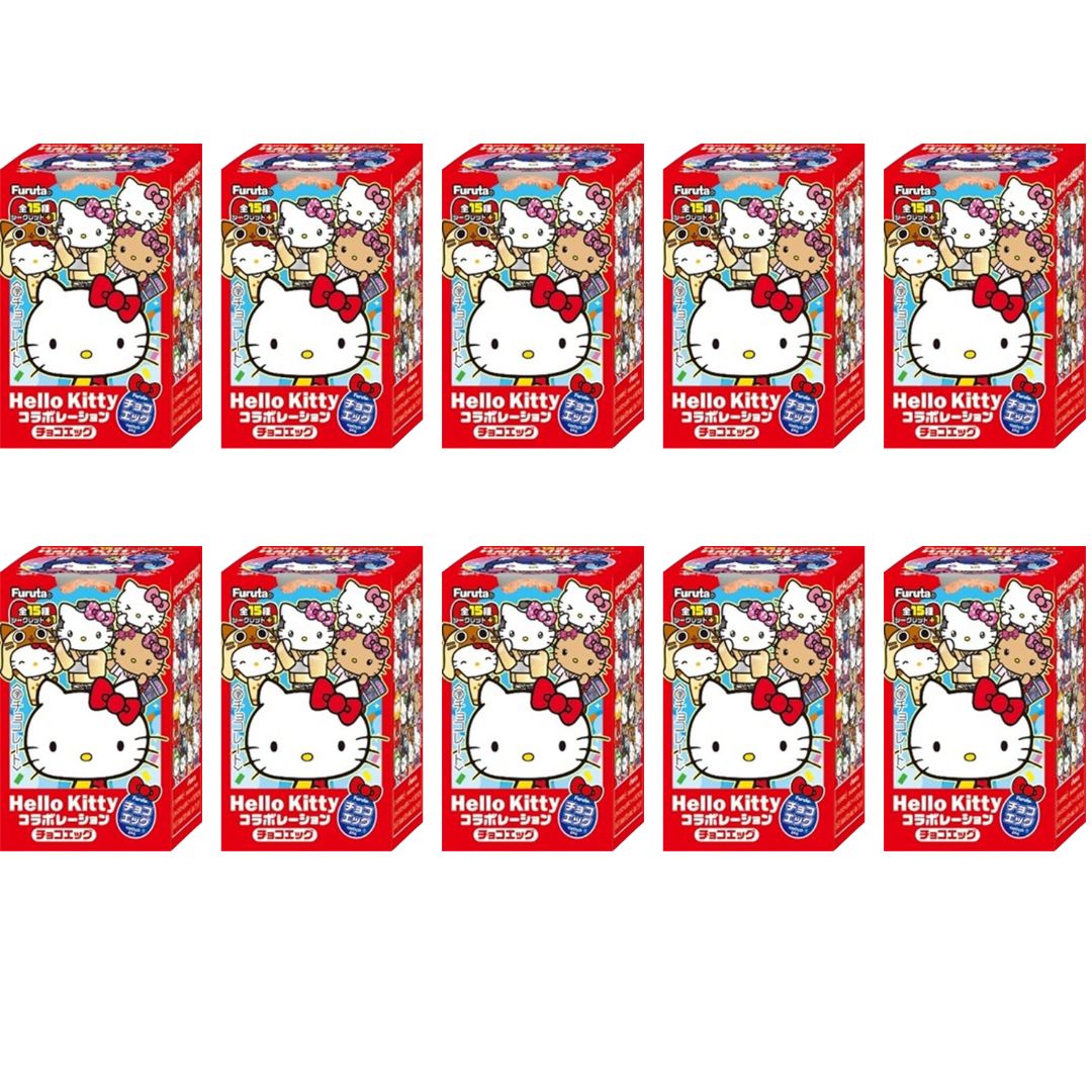 楽天市場】フルタ チョコエッグ ハローキティ コラボレーション 10個