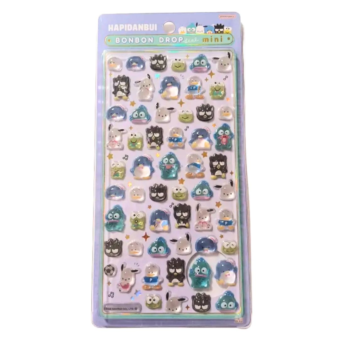 楽天市場】ボンボンドロップシール ミニ はぴだんぶい S8815135 サン