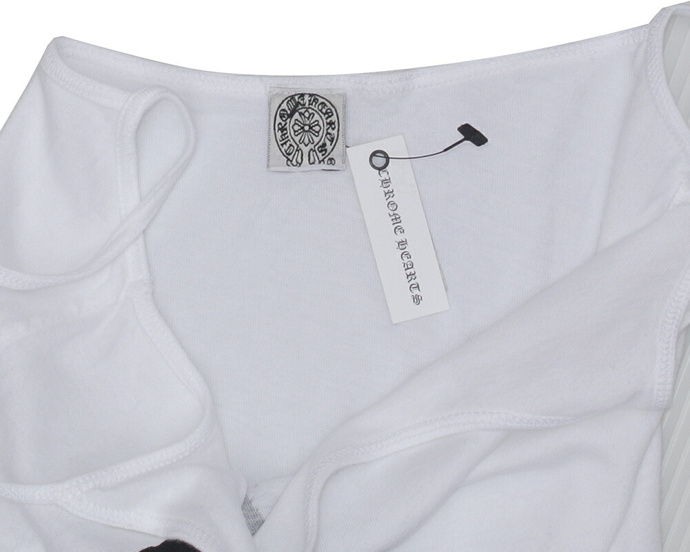 楽天市場】CHROME HEARTS CAMISOLE FOTI WHITE クロムハーツ