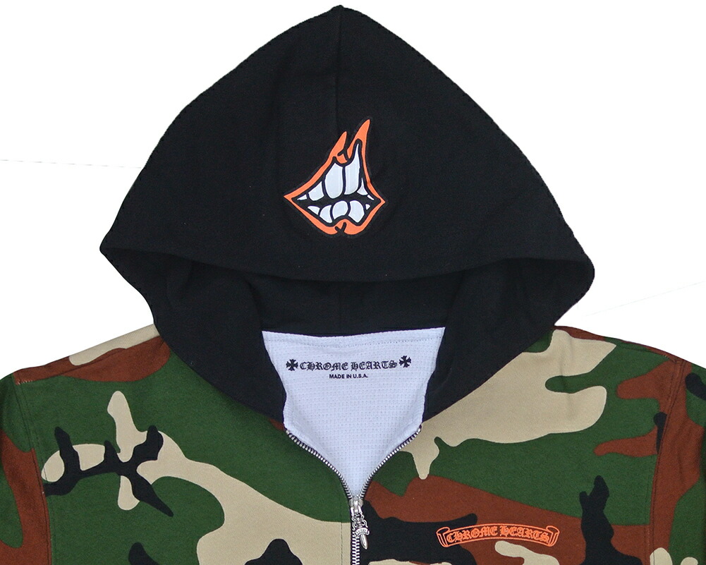 楽天市場】CHROME HEARTS Matty Boy CAMO HOODIE クロムハーツ