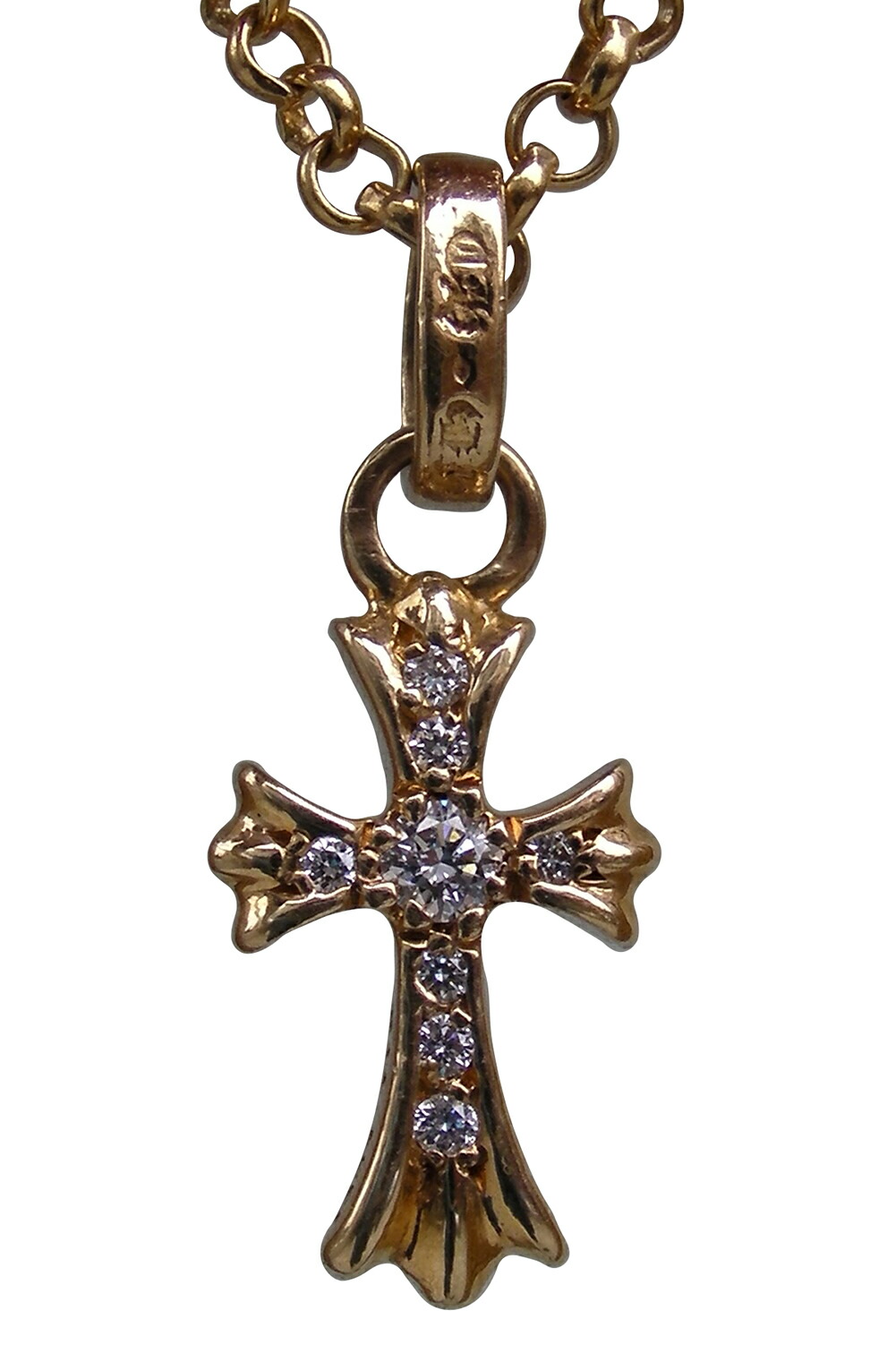 楽天市場】CHROME HEARTS 22K BABYFAT WITH PAVE DIAMOND CHARMクロム